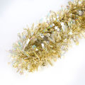 wholesale Laser Tinsel Artificial Christmas Garland with stars